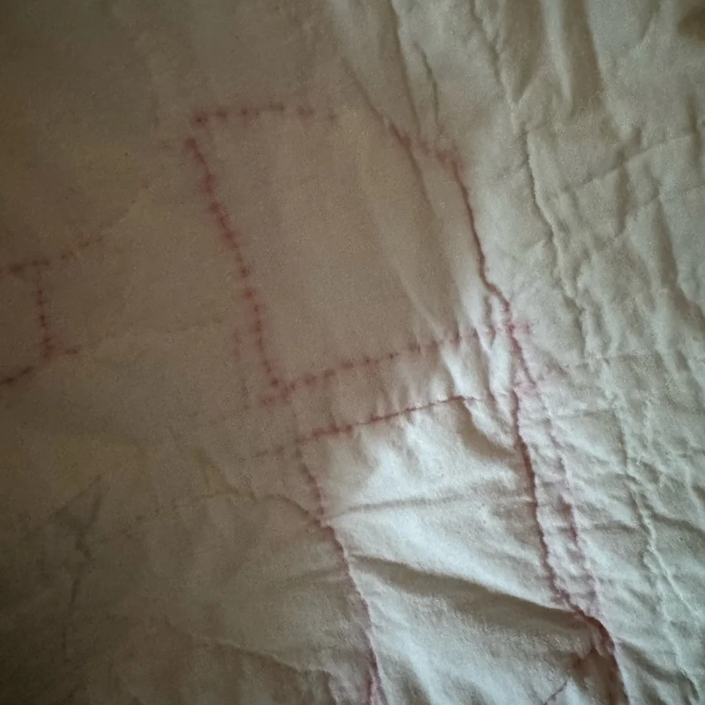 Festive Christmas Quilt with Tree and Figures